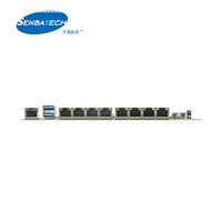 Placa Base W580SL-8L LGA 1200 con 8 Puertos Ethernet Gigabit, Firewall, Placa Base Industrial con DDR4, SATA, M.2, PCIE X8, VGA