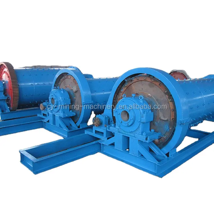 Ball mill grinding machine, grinding crushed mineral particles to powder ball mill