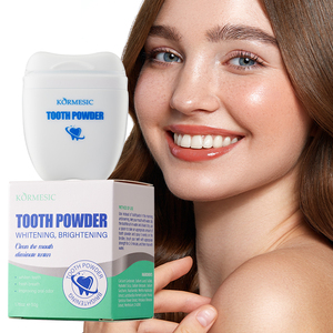 KORMESIC - Polvo Dental Probiótico Blanqueador e Iluminador de 50g, Nueva Fórmula con Sabor a Menta Fresca, Pasta Dental Suave y Portátil - Product Image 2
