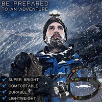 3000 Lumens lampe frontale Rechargeable imperméable à l'eau Led 30W lampe frontale haute puissance