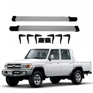 Estribo pie paso lateral para Toyota <span class=keywords><strong>Land</strong></span> <span class=keywords><strong>Cruiser</strong></span> Fj75 Fj79 Lc Pickup apto para sin guardabarros Tirm Hard Top 2 puertas - Product Image 4