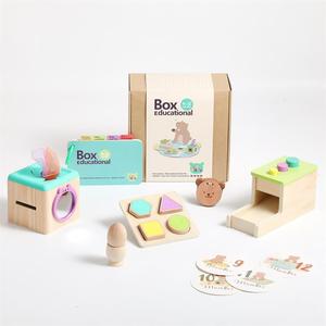 Juego Educativo Montessori Universal, Osito <span class=keywords><strong>de</strong></span> Juguete, Juguetes Apilables Multifuncionales <span class=keywords><strong>de</strong></span> Madera y Silicona para Niños y Niñas (<span class=keywords><strong>6</strong></span>-<span class=keywords><strong>9</strong></span> <span class=keywords><strong>Meses</strong></span>) - Product Image 3