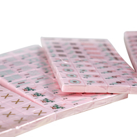 Usine Mahjong Tuiles Emballage Rétractable Rentable Personnalisé Mahjong Domino Jeu Backgammon Emballage Solution