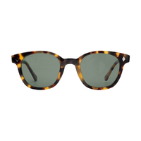 Lunettes de soleil vintage personnalisées faites à la main de qualité supérieure légères et confortables en acétate Mazzucchelli transparent avec protection UV