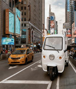 Nouveau design <span class=keywords><strong>de</strong></span> tricycle électrique à trois roues avec mini chambre froide réfrigérée, boîte <span class=keywords><strong>de</strong></span> congélation, réfrigérateur, pour la rue - Product Image 5