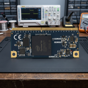 ชุดพัฒนาบอร์ดอุตสาหกรรมควบคุมอุณหภูมิแบบ System-On-Module รุ่น Critical Link C10L-7N-3XX-RI SAMA5D27 พร้อมชิป Cyclone 10 LP 16KLE - Product Image 3