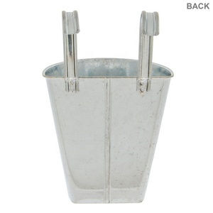 Macetas Colgantes de Metal Galvanizado - Ecológicas y Duraderas, Capacidad de 10 KG, Diseño Redondo para Jardín y Balcón - Product Image 3