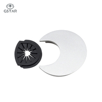 Cache câble en plastique, trou de sortie de câble, pour Table d'ordinateur, bureau, 50Mm, 60Mm, 1 pièce