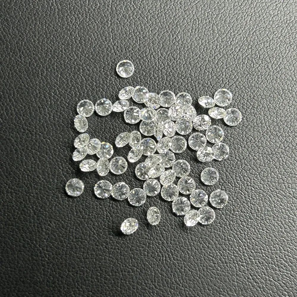 HQ GEMS cuerpo a cuerpo tamaño 0,10 quilates DEF VS VVS creado CVD diamante HPHT diamante 3mm laboratorio cultivado diamante