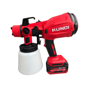 <span class=keywords><strong>Pistola</strong></span> a Spruzzo Professionale Senza Fili KUNDI di Alta Qualità, 21V 800ML - Product Image 1