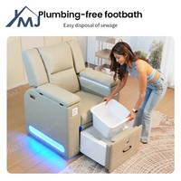 Fauteuil Pédicure de Luxe Sans Tuyau pour Salon de Manucure et Spa des Pieds Professionnel