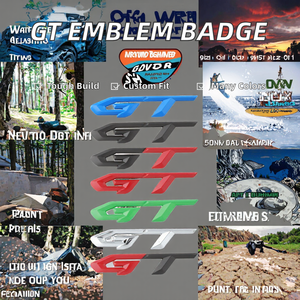 Alta calidad personalizada GT emblema coche pegatina insignia para F150 4X4 para Kia para Mustang camión motocicleta Auto accesorios al por mayor - Product Image 2