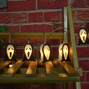 Guirlandes lumineuses LED citrouille pour Halloween, décorations de fête, lumières féériques pour la maison, le bar, le jardin, vente en gros - Product Image 2