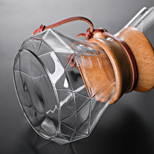 Offre Spéciale cafetières infusées à la main cafetière à brassage manuel <span class=keywords><strong>carafe</strong></span> à café en verre transparent avec filtre goutte à goutte en acier inoxydable - Product Image 4