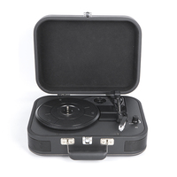 Tourne-disque Bluetooth 3 vitesses Ruby Stylus Tourne-disque Vinyl Record Player