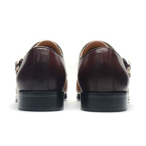 Chaussures de bureau pour hommes de grande taille de haute qualité à bout pointu, nouvelles chaussures habillées en cuir véritable pour hommes - Product Image 3