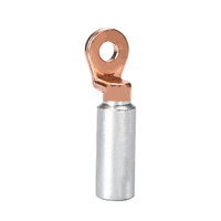 Terminaux de connexion bimétalliques DTL-2 à longue tige en cuivre et aluminium, cosses de câble 0,6/1 kV, terminaux de fil revêtus de étain