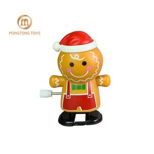 Giocattoli a Molla per Bambini, Decorazione Natalizia da Interno, Statuette Camminanti in Plastica, Regalo Classico per Feste - Product Image 1