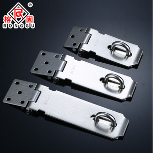 Loquet de porte en acier inoxydable Ronggu 304, boulon antivol épaissi pour portes et fenêtres - Product Image 1
