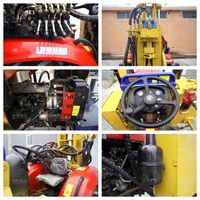 Foreuse rotative pneumatique Hengwang montée sur tracteur pour puits d'eau, machine de forage pour trous profonds et exploration