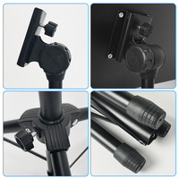 Pupitre de musique réglable en hauteur, grand format, pour guitare, violon, partitions, avec loupe, accessoire de pupitre non perforé