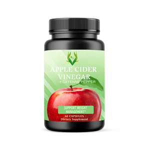 Cápsulas de Vinagre de Sidra de Manzana OEM ODM con Pimienta de Cayena, Favorecen un Control del Apetito y un Peso Saludable - Product Image 1