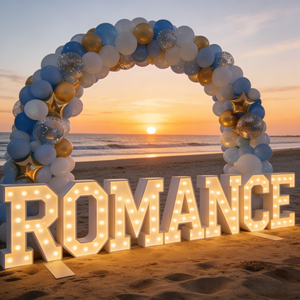 Lettere Giganti Personalizzate 3D, Insegna Luminosa a LED, Lettere Luminose per Matrimoni e Decorazioni per Feste - Product Image 6