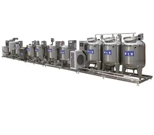 Manufacture cow milk production line Milk Production Line/ Sweetened Condensed Milk Processing Machine