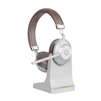 Nouveau Casque BT-882C-Pro 2024 avec Micro, Binaural, pour Centre d'Appels, Sans Fil
