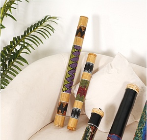 Bâton de pluie en bambou de haute qualité, simulateur de son de pluie, instrument de musique thérapeutique, thérapie sonore - Product Image 3