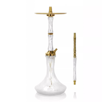 Haute Qualité Ocean Chicha Allemagne En Acier Inoxydable Résine Narguilé Original Boîte Cadeau Emballage Narguilé Shisha Kit