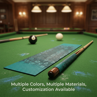 Poignée de queue de billard en cuir véritable antidérapante de qualité supérieure, durable, pour la poignée de la queue de billard