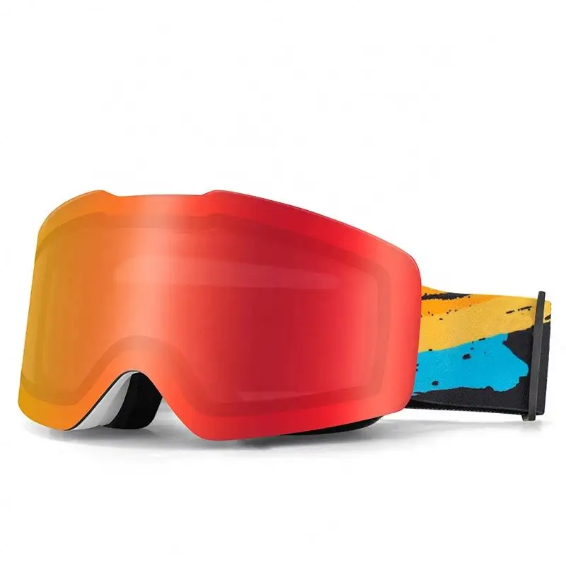 Oem Over Groot Uitzicht Skibril Snowboard Fotochrome Bril Voor Mannen Vrouwen Jeugd 100% Uv Bescherming Skibril