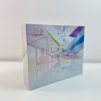 Pack de cartes à collectionner Anime Girl Waifu, avec pièces d'or holographiques en relief, jeu de table pour collectionneurs