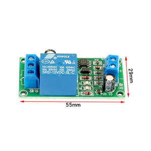 Módulo de relé de desconexión de <span class=keywords><strong>retardo</strong></span> de encendido NE555 monoestable 5V1V24V, relé de tiempo de <span class=keywords><strong>retardo</strong></span> del vehículo - Product Image 3