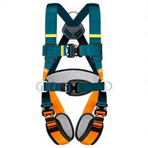 Nuevo Cinturón <span class=keywords><strong>de</strong></span> Seguridad <span class=keywords><strong>de</strong></span> Cinco Puntos <span class=keywords><strong>de</strong></span> Cuerpo Completo, Estándar Nacional, para Trabajo en Altura, Anticaídas, con Cuerda <span class=keywords><strong>de</strong></span> Seguridad y Doble Gancho Amortiguador - Product Image 5