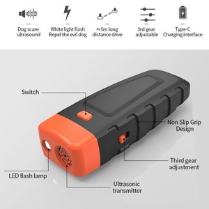 Smart Ultrasonic <b>Dog</b> Training Device Rechargeable Portable Led <b>Light</b> For <b>Dogs</b> Outdoor Use - Product Image 4