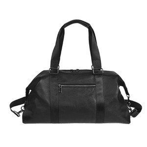 Men's Genuine Leather Shoulder <b>Bag</b> Large Capacity Adjustable Strap Black Business Travel Laptop <b>Bag</b> Solid Color Summer 2023 - Product Image 5