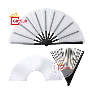 พัดลมปรบมือแบบพับได้ทำจากพลาสติกขนาด8 10นิ้วพัดมือพับได้ปรับได้ตามต้องการสำหรับวันหยุด - Product Image 2