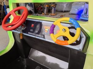 Wobeiqi Offres Spéciales extérieur intérieur amusement parki marche kiddie manèges en fibre de verre voiture de police manèges à vendre - Product Image 6