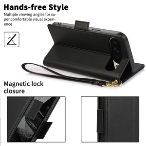 Pour <span class=keywords><strong>Google</strong></span> <span class=keywords><strong>Pixel</strong></span> 9 9 Pro Flexible anti-dérapant Flip PU cuir fente pour carte portefeuille <span class=keywords><strong>pochette</strong></span> coque de téléphone pour <span class=keywords><strong>Google</strong></span> <span class=keywords><strong>Pixel</strong></span> 7A 8 Pro - Product Image 3