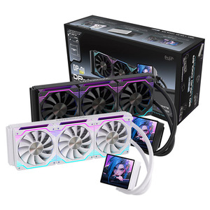 Lovingcool nuovo Design ARGB 360mm <span class=keywords><strong>CPU</strong></span> liquido di raffreddamento per <span class=keywords><strong>Gaming</strong></span> PC <span class=keywords><strong>Computer</strong></span> processore dissipatore di raffreddamento con fai da te schermo per AM5 - Product Image 1