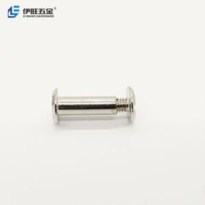 Tornillo de encuadernación de tornillo Chicago de hierro macho y hembra de fabricación YIWANG - Product Image 4