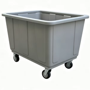<span class=keywords><strong>Chariot</strong></span> <span class=keywords><strong>de</strong></span> blanchisserie <span class=keywords><strong>en</strong></span> plastique <span class=keywords><strong>de</strong></span> 440 L, <span class=keywords><strong>chariot</strong></span> <span class=keywords><strong>de</strong></span> transport <span class=keywords><strong>en</strong></span> tissu PE pour hôtel et hôpital avec roulettes <span class=keywords><strong>de</strong></span> 5 pouces - Product Image 1
