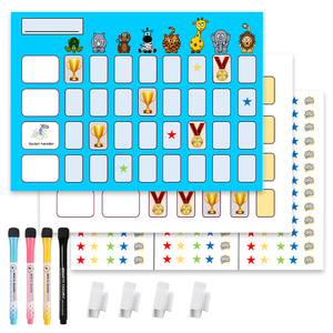 Uni-Felt Personnalisé Amovible Réutilisable Tableau de Récompenses pour Enfants Planificateur Hebdomadaire Pour <span class=keywords><strong>Bois</strong></span> Peint Aluminium Mur Peint Solide et Plus - Product Image 5