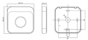 Lecteur de cartes de contrôle d'accès RFID NFC 125kHz avec sortie Wiegand, interface de communication, prix de gros usine - Product Image 6
