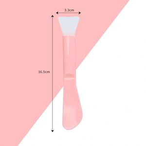 Cepillo Plano de Silicona de Doble Cabeza, Cepillo Facial Suave con Mango de Plástico, Aplicador de Mascarillas de Silicona 2 en 1 - Product Image 2