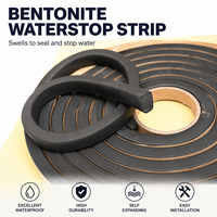 Bentonite Waterstop sur Mesure pour Usines de Traitement des Eaux Usées : Barrière d'Étanchéité Active, Écologique et Non Toxique en Gros