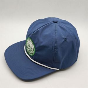 5 Panel Custom <b>Patches</b> Embroidery Snapback Hat - Product Image 4