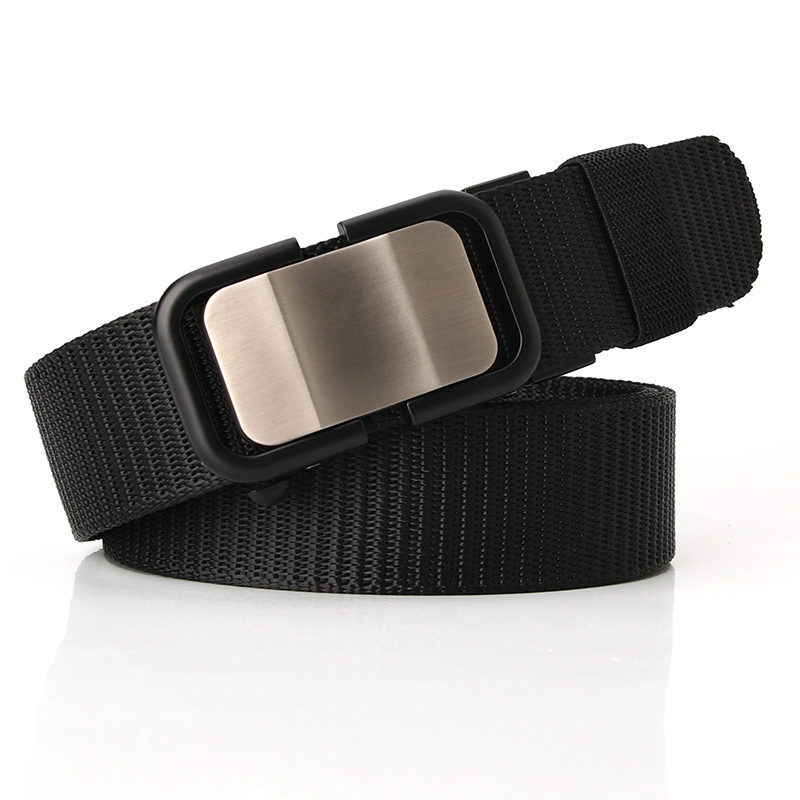 Alloy Buckle Adjustable Tactical Belt for